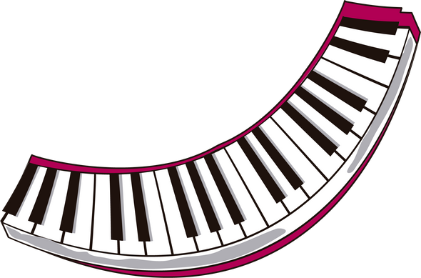 Piano Keyboard Illustration